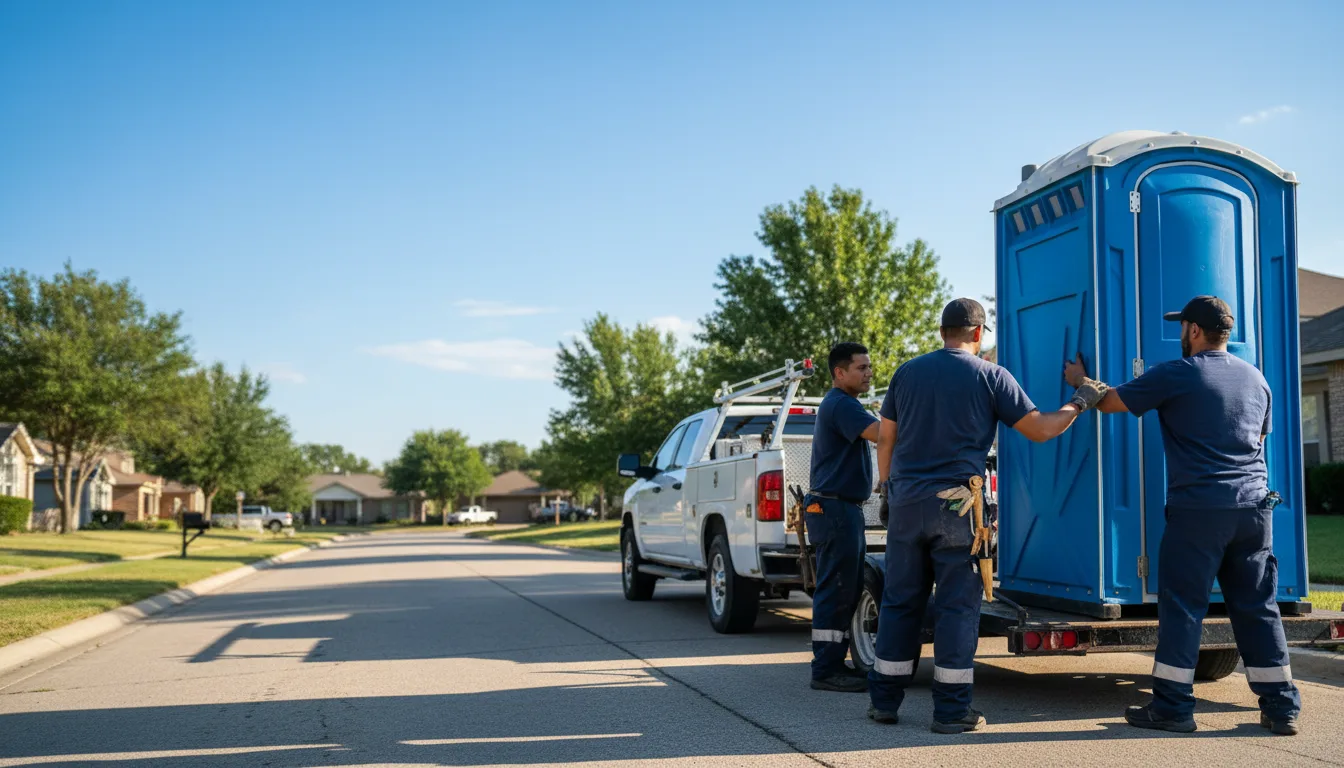Portable Toilet Rental in Harrison, AR near me